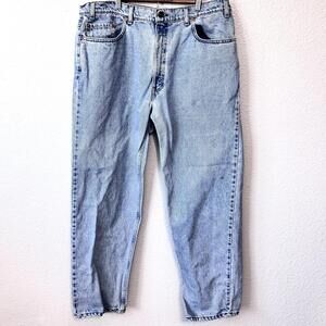 Vintage Levi's 550‎ Relaxed Fit Jeans Light Blue Men's Size 40x30